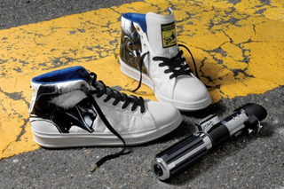 Illustration for article titled You know you need these Millennium Falcon sneakers